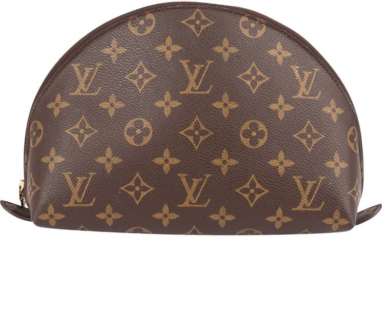Louis Vuitton Louis Vuitton Monogram Canvas Trousse Demi Ronde Pouch