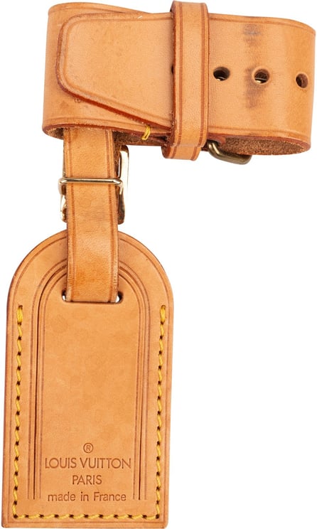 Louis Vuitton Louis Vuitton Vachetta Leather Luggage Tag Set
