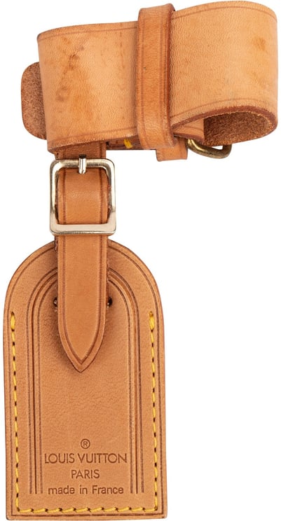Louis Vuitton Louis Vuitton Vachetta Leather Luggage Tag Set