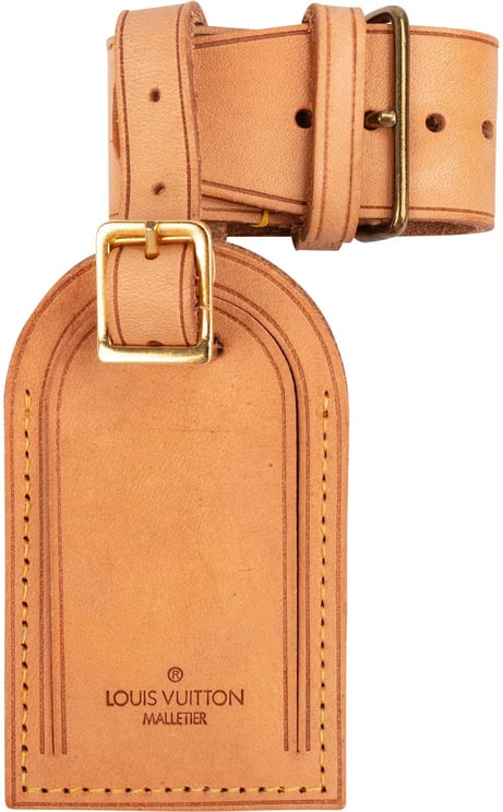 Louis Vuitton Louis Vuitton Vachetta Leather Luggage Tag Set