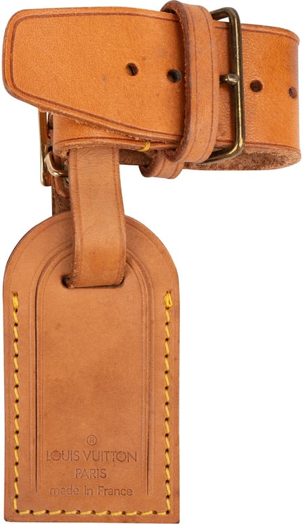 Louis Vuitton Louis Vuitton Vachetta Leather Luggage Tag Set