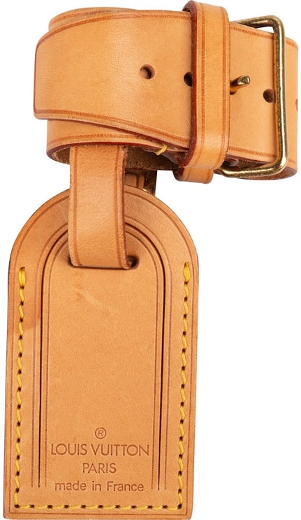 Louis Vuitton Louis Vuitton Vachetta Leather Luggage Tag Set