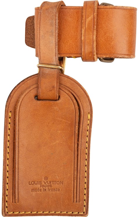 Louis Vuitton Louis Vuitton Vachetta Leather Luggage Tag Set