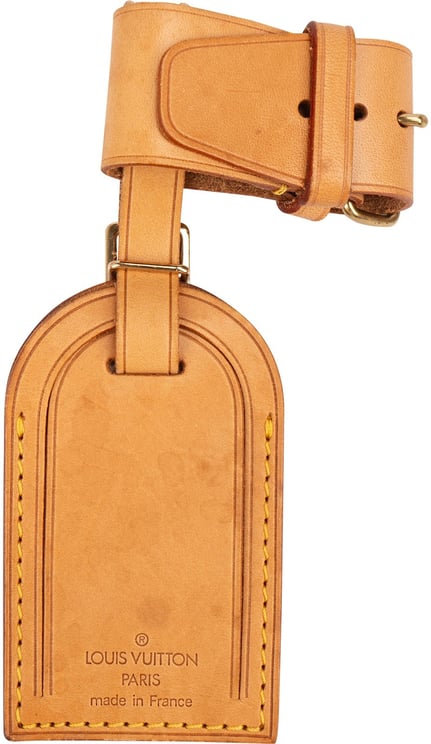 Louis Vuitton Louis Vuitton Vachetta Leather Luggage Tag Set