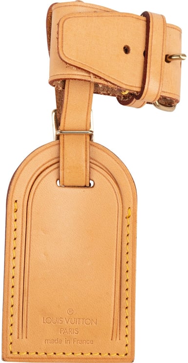 Louis Vuitton Louis Vuitton Vachetta Leather Luggage Tag Set