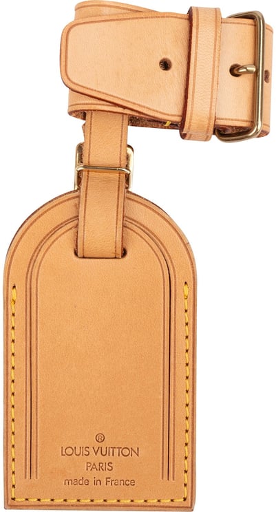 Louis Vuitton Louis Vuitton Vachetta Leather Luggage Tag Set