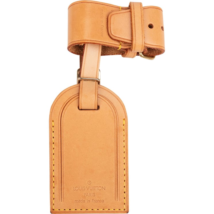 Louis Vuitton Louis Vuitton Vachetta Leather Luggage Tag Set
