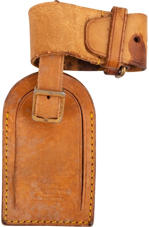Louis Vuitton Louis Vuitton Vachetta Leather Luggage Tag Set
