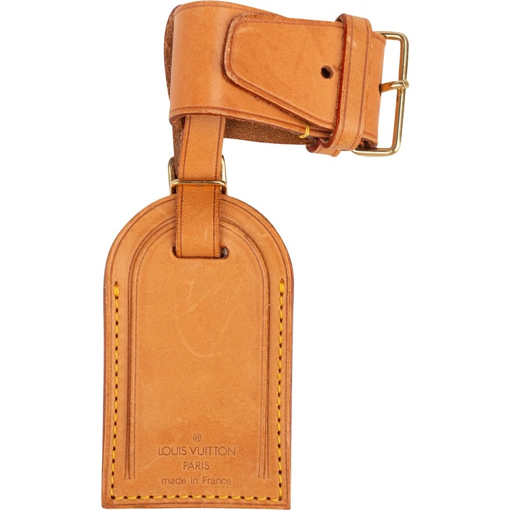 Louis Vuitton Louis Vuitton Vachetta Leather Luggage Tag Set