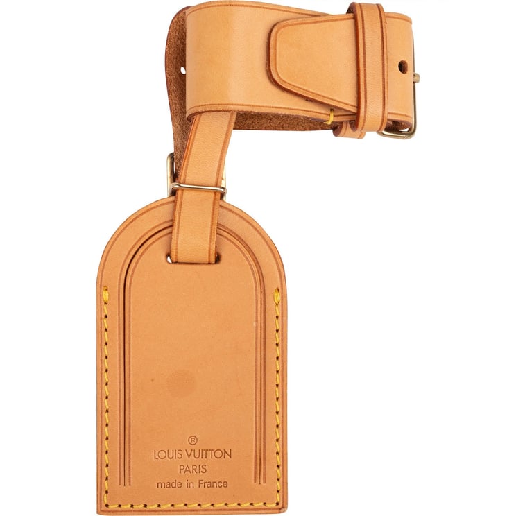 Louis Vuitton Louis Vuitton Vachetta Leather Luggage Tag Set