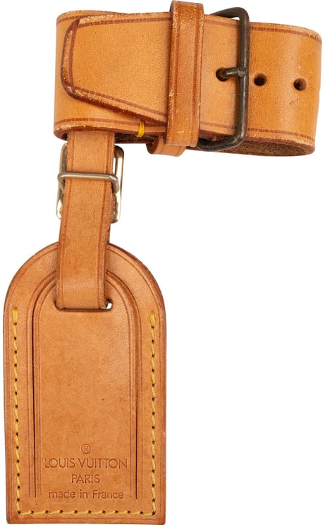 Louis Vuitton Louis Vuitton Vachetta Leather Luggage Tag Set