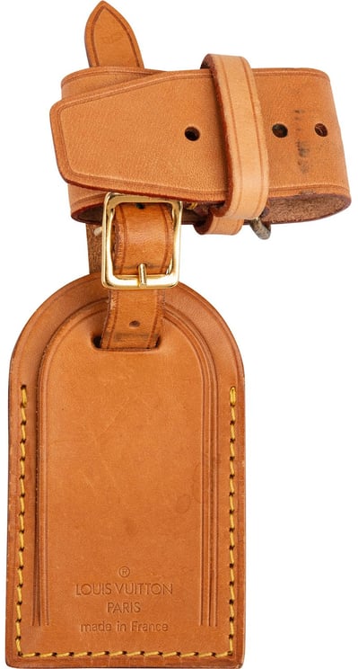 Louis Vuitton Louis Vuitton Vachetta Leather Luggage Tag Set