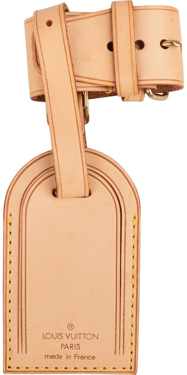 Louis Vuitton Louis Vuitton Vachetta Leather Luggage Tag Set