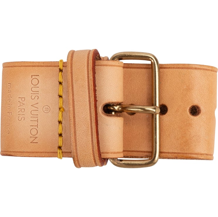 Louis Vuitton Louis Vuitton Vachetta Leather Grip Griffklammer