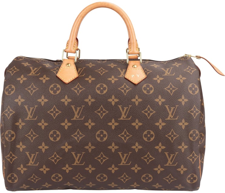 Louis Vuitton Louis Vuitton Monogram Canvas Speedy 35 Handbag