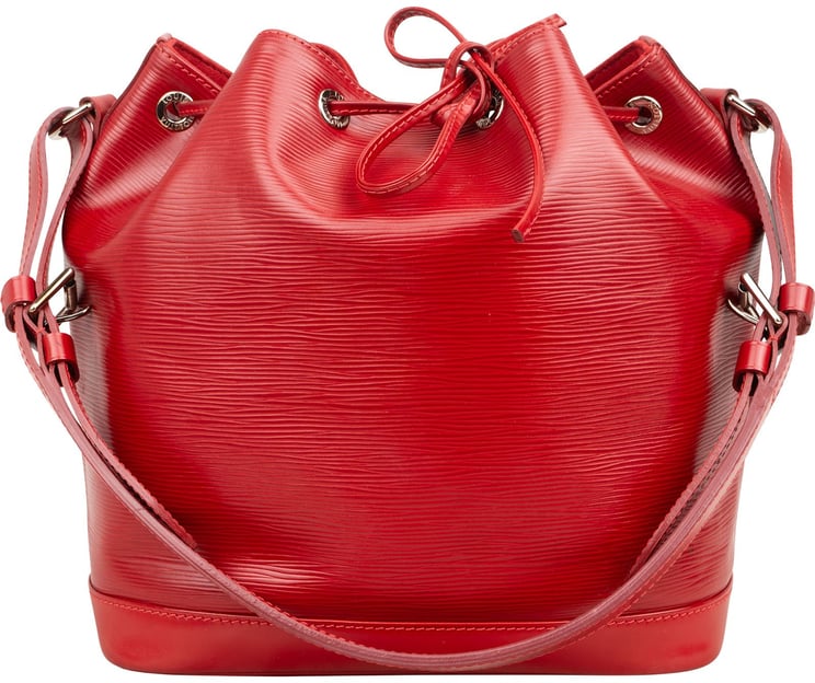 Louis Vuitton Louis Vuitton Red Epi Leather NM Sac Noé Petit Shoulder Bag