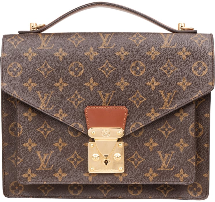 Louis Vuitton Louis Vuitton Monogram Canvas Monceau Handbag