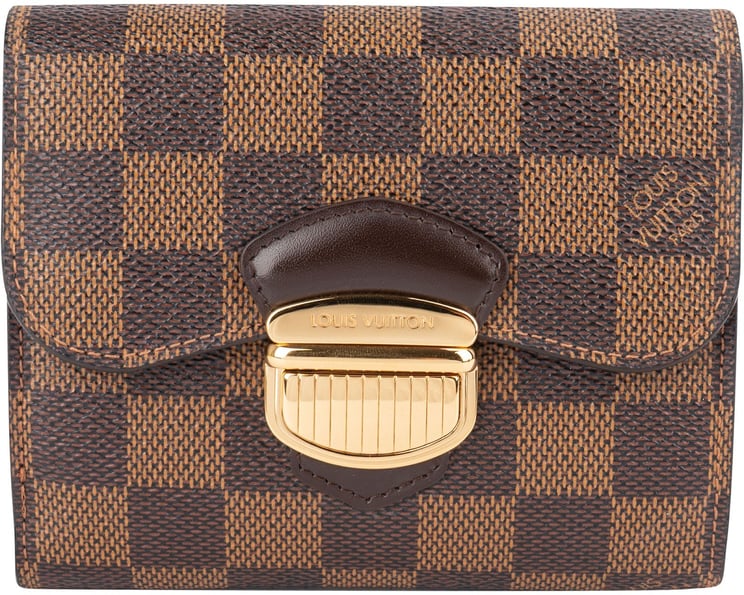 Louis Vuitton Louis Vuitton Monogram Damier Ebene Koala Compact Wallet