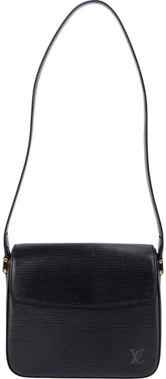 Louis Vuitton Louis Vuitton Noir Epi Leather Buci Shoulder Bag