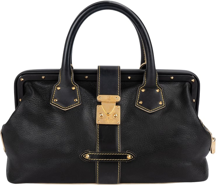 Louis Vuitton Louis Vuitton Black Leather Suhali L'ingenieux Handbag