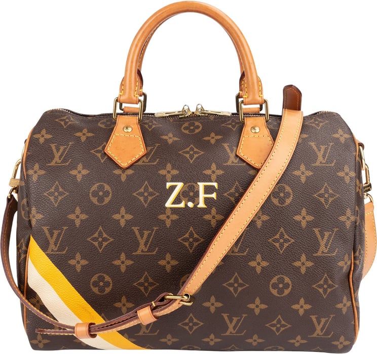Louis Vuitton Louis Vuitton Monogram Canvas ID Speedy 30 Bandoulière Handbag