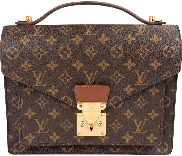 Louis Vuitton Louis Vuitton Monogram Canvas Monceau Handbag