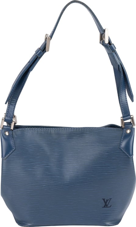 Louis Vuitton Louis Vuitton Blue Epi Leather Mandara PM Shoulder Bag