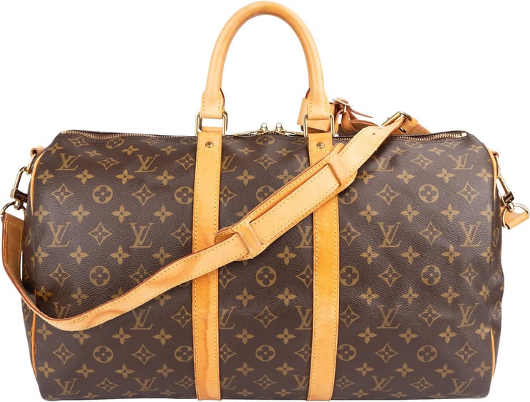 Louis Vuitton Louis Vuitton Monogram Canvas Keepall 45 Bandoulière Travel Bag