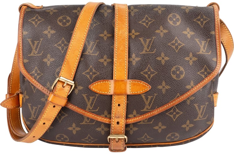 Louis Vuitton Louis Vuitton Monogram Canvas Saumur 30 Crossbody Bag