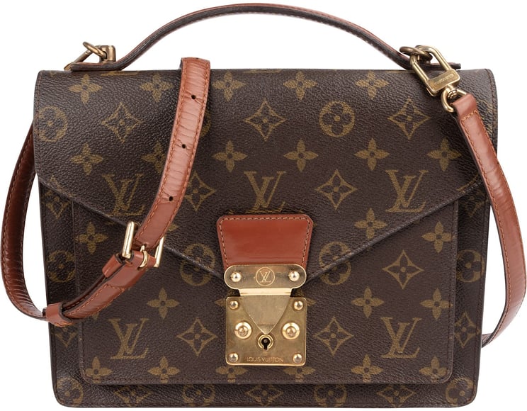 Louis Vuitton Louis Vuitton Monogram Canvas Monceau Handbag