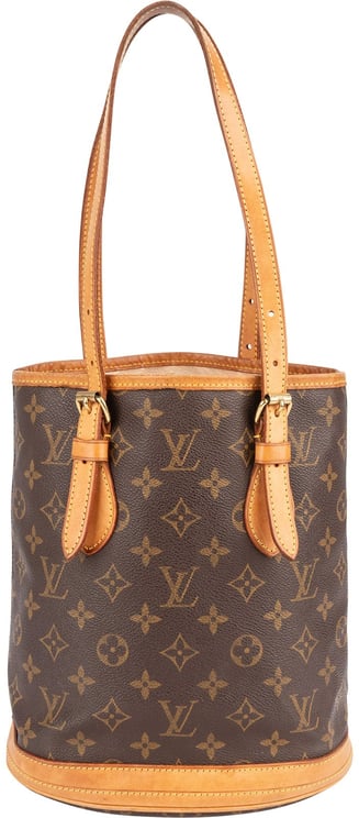 Louis Vuitton Louis Vuitton Monogram Canvas Bucket PM Shoulder Bag