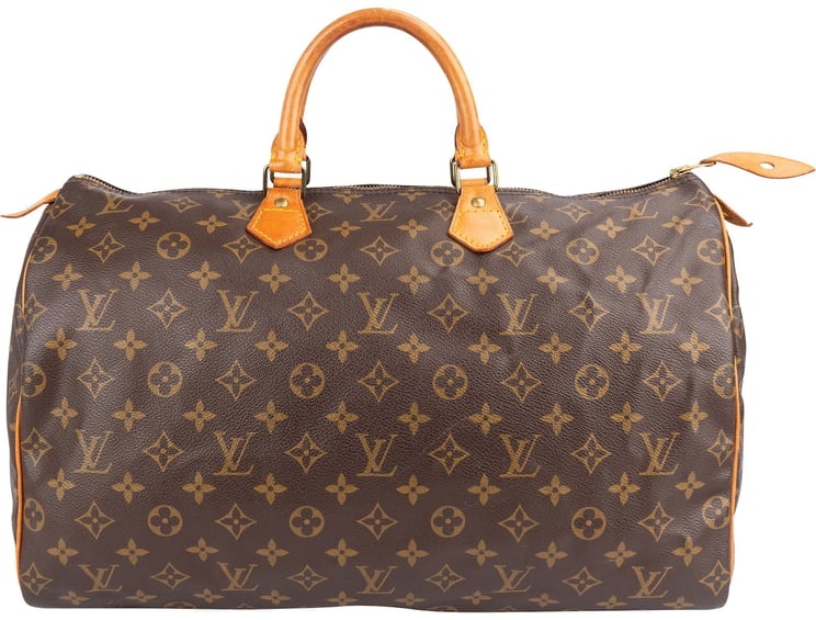 Louis Vuitton Louis Vuitton Monogram Canvas Speedy 40 Handbag