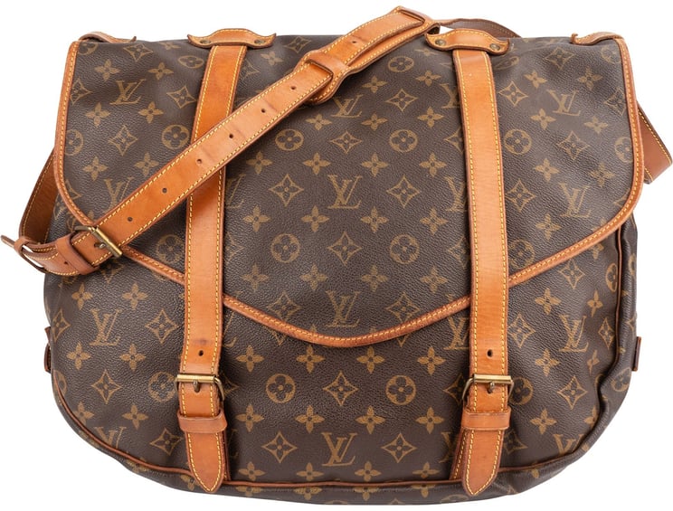 Louis Vuitton Louis Vuitton Monogram Canvas Saumur 40 Crossbody Bag