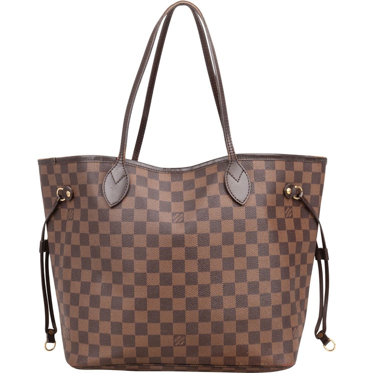 Louis Vuitton Louis Vuitton Monogram Damier Ebene Canvas Neverfull MM Shoulder Bag