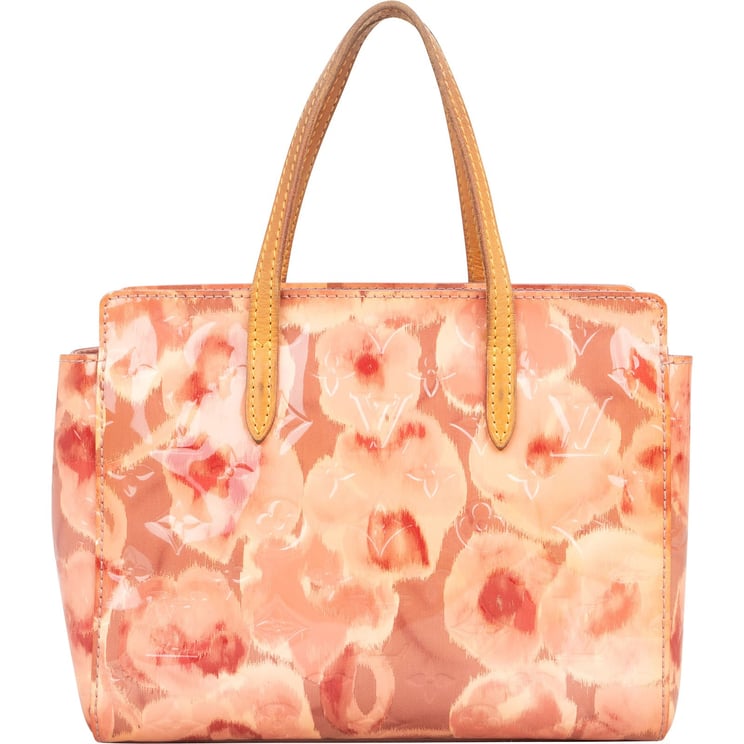 Louis Vuitton Louis Vuitton Monogram Vernis Leather Limited Flower Ikat Catalina BB Handbag