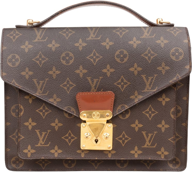 Louis Vuitton Louis Vuitton Monogram Canvas Monceau Handbag