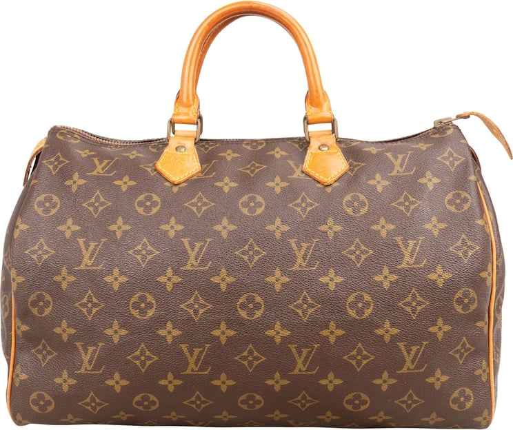 Louis Vuitton Louis Vuitton Monogram Canvas Speedy 35 Handbag