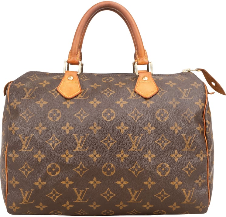 Louis Vuitton Louis Vuitton Monogram Canvas Speedy 30 Handbag