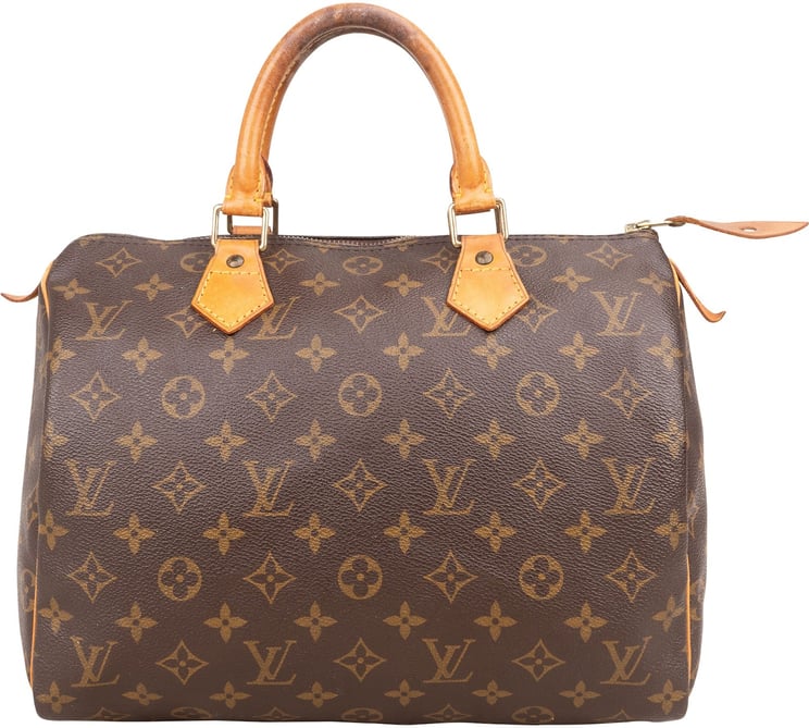 Louis Vuitton Louis Vuitton Monogram Canvas Speedy 30 Handbag