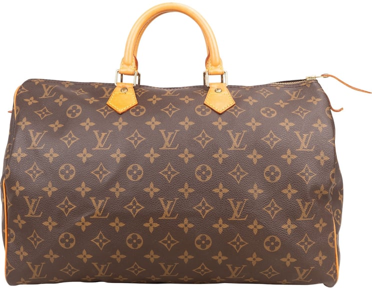 Louis Vuitton Louis Vuitton Monogram Canvas Speedy 40 Handbag