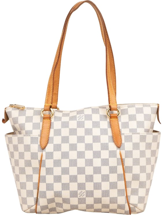 Louis Vuitton Louis Vuitton Monogram Damier Azur Canvas Totally PM Shoulder Bag