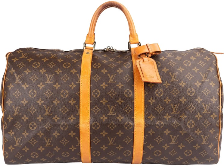 Louis Vuitton Louis Vuitton Monogram Canvas Keepall 55 Travel Bag