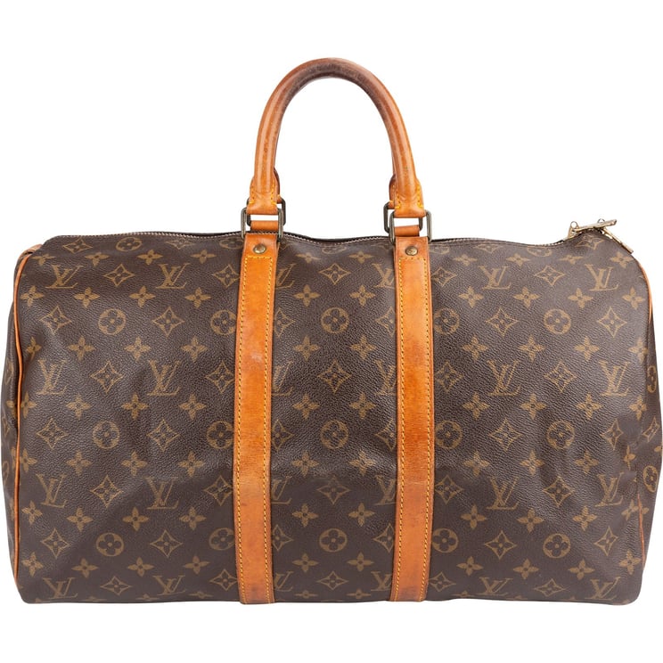 Louis Vuitton Louis Vuitton Monogram Canvas Keepall 45 Travel Bag