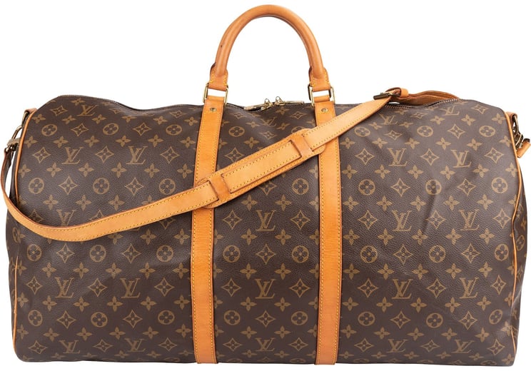 Louis Vuitton Louis Vuitton Monogram Canvas Keepall 60 Bandoulière Travel Bag