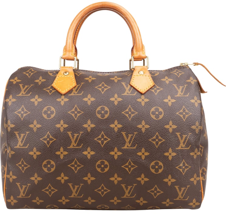 Louis Vuitton Louis Vuitton Monogram Canvas Speedy 30 Handbag