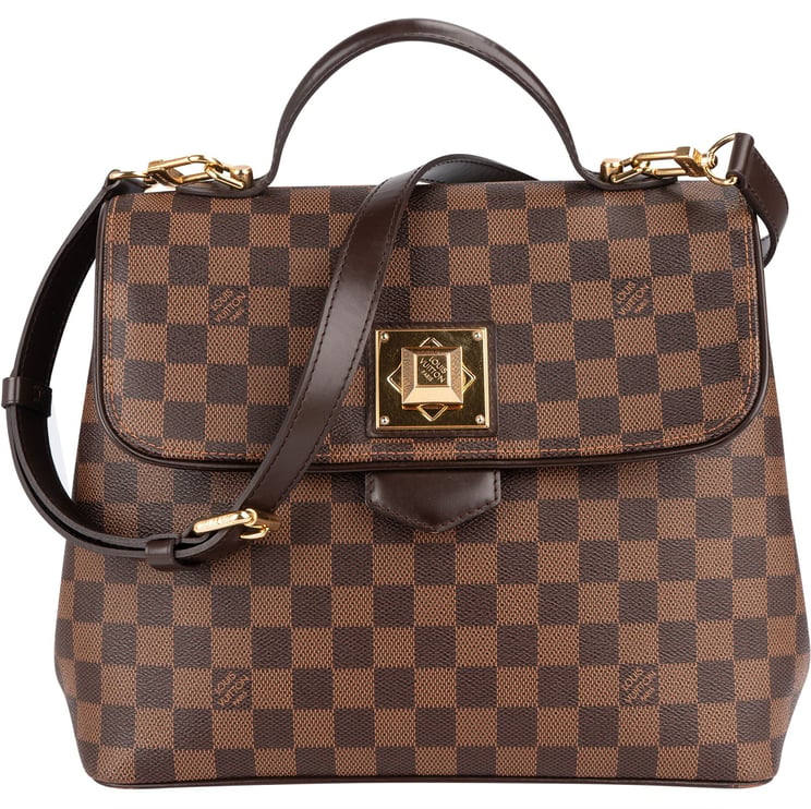 Louis Vuitton Louis Vuitton Monogram Damier Ebene Canvas Bergamo MM Handbag