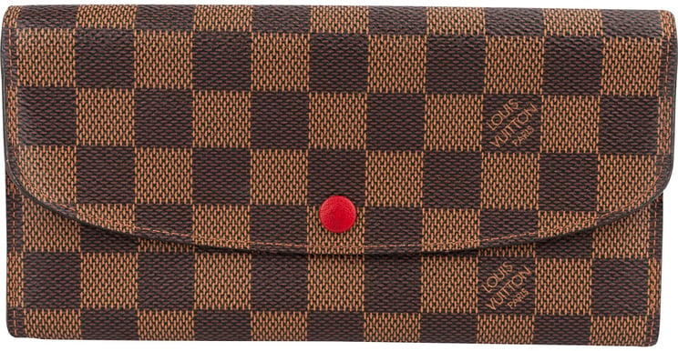 Louis Vuitton Louis Vuitton Monogram Damier Ebene Canvas Emilie Wallet