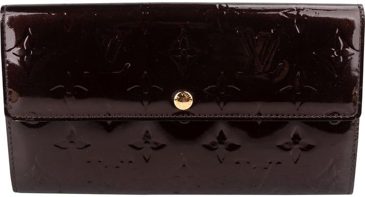 Louis Vuitton Louis Vuitton Monogram Vernis Sarah Wallet