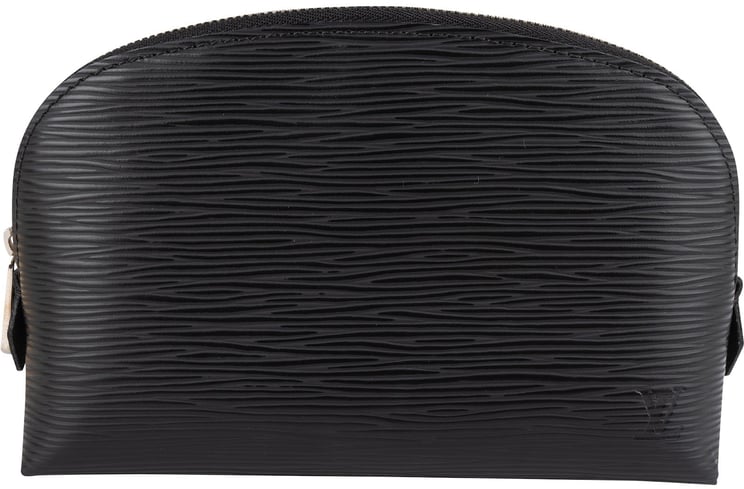 Louis Vuitton Louis Vuitton Noir Epi Leather Pochette Cosmétique PM Pouch