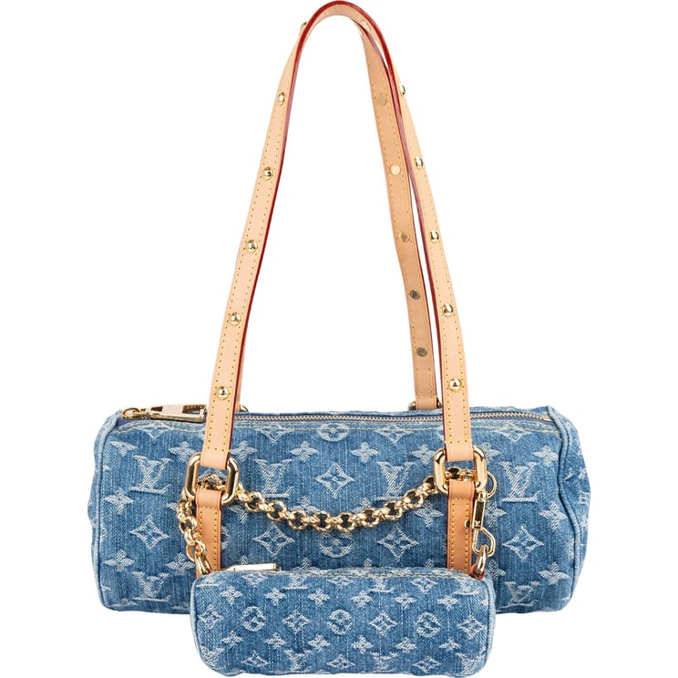 Louis Vuitton Louis Vuitton Monogram Denim Papillon Set Handbag